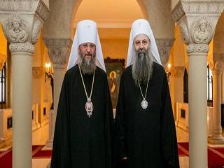 Новый сербский Патриарх в Белграде принял митрополита Антония и делегацию УПЦ
